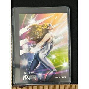 Fleer Ultra Wolverine Dazzler Trading Card 1995 Marvel Comics